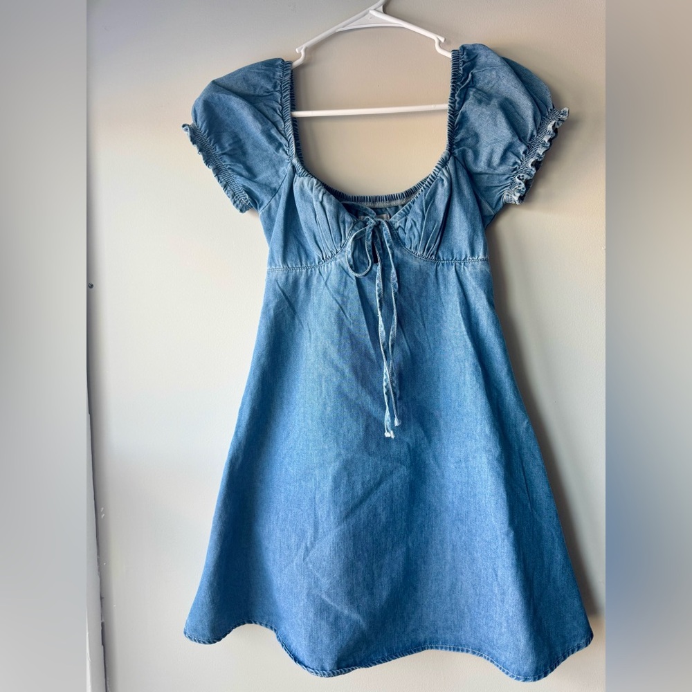Hello Molly | Puff Sleeve Mini Dress